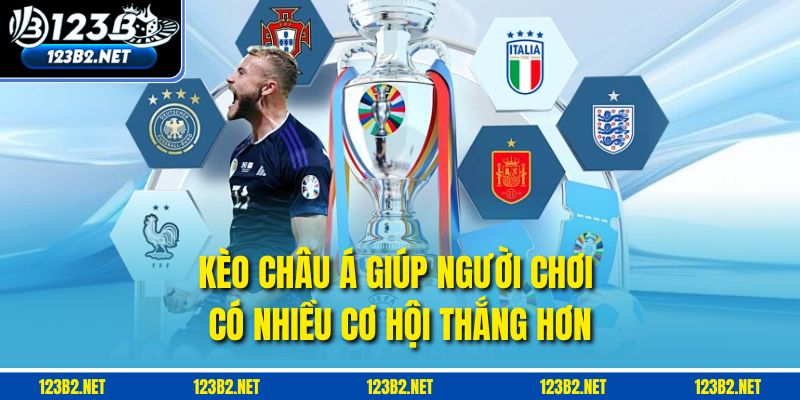 Kèo châu Á giúp người chơi có nhiều cơ hội thắng hơn